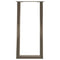 vidaXL Console Table Legs U-Shaped 2 pcs Natural Steel 38x(72-73) cm Steel