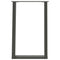 vidXL Dining Table Legs U-Shaped 2 pcs Anthracite 50x(72-73) cm Steel