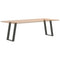 vidXL Dining Table Legs U-Shaped 2 pcs Anthracite 60x(72-73) cm Steel