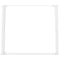 vidXL Dining Table Legs U-Shaped 2 pcs White 90x(72-73) cm Steel