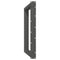 vidaXL Dining Table Legs U-Shaped 2 pcs Anthracite 90x(72-73) cm Steel