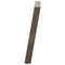 vidaXL Dining Table Legs U-Shaped 2 pcs Natural Steel 90x(72-73) cm Steel
