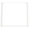 vidXL Dining Table Legs U-Shaped 2 pcs White 100x(72-73) cm Steel