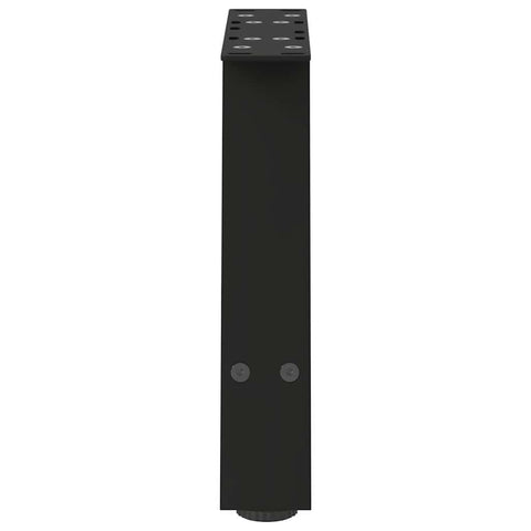 vidaXL Coffee Table Legs A-Shaped 2 pcs Black 40x(30-31) cm Steel