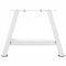 vidaXL Coffee Table Legs A-Shaped 2 pcs White 40x(30-31) cm Steel