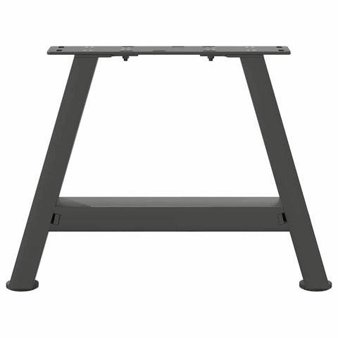vidaXL Coffee Table Legs A-Shaped 2 pcs Anthracite 40x(30-31) cm Steel