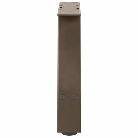 vidaXL Coffee Table Legs A-Shaped 2 pcs 40x(30-31) cm Steel