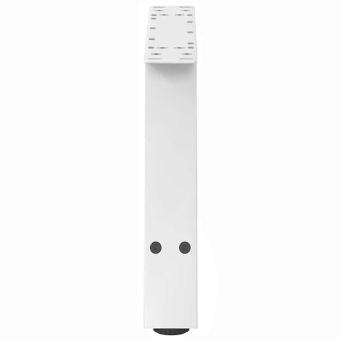 vidaXL Coffee Table Legs A-Shaped 2 pcs White 60x(30-31) cm Steel