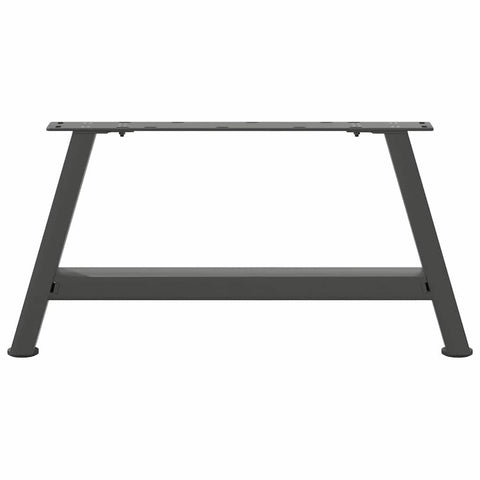 vidaXL Coffee Table Legs A-Shaped 2 pcs Anthracite 70x(30-31) cm Steel