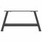 vidaXL Coffee Table Legs A-Shaped 2 pcs Anthracite 70x(30-31) cm Steel