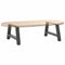 vidaXL Coffee Table Legs A-Shaped 2 pcs Anthracite 70x(30-31) cm Steel