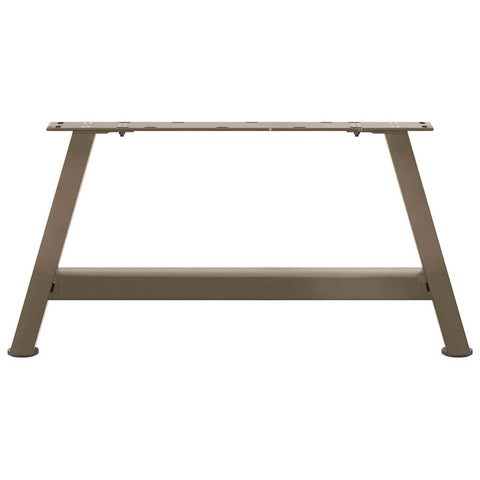 vidaXL Coffee Table Legs A-Shaped 2 pcs 70x(30-31) cm Steel