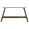 vidaXL Coffee Table Legs A-Shaped 2 pcs 70x(30-31) cm Steel