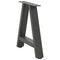 vidaXL Coffee Table Legs A-Shaped 2 pcs Anthracite 38x(42-43) cm Steel
