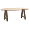vidaXL Coffee Table Legs A-Shaped 2 pcs 38x(42-43) cm Steel