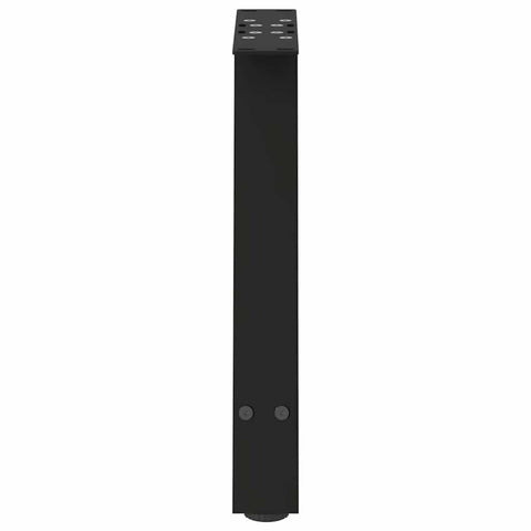 vidaXL Coffee Table Legs A-Shaped 2 pcs Black 50x(42-43) cm Steel