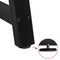 vidaXL Coffee Table Legs A-Shaped 2 pcs Black 50x(42-43) cm Steel