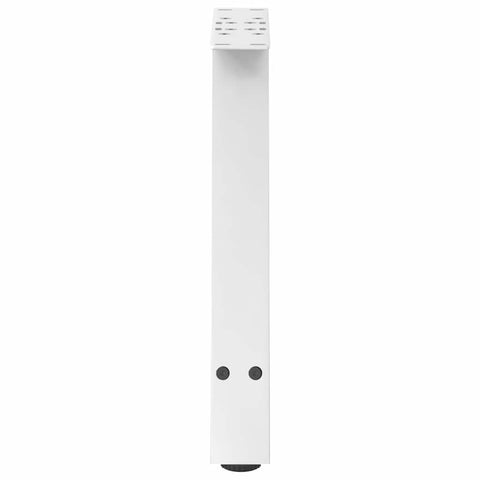 vidaXL Coffee Table Legs A-Shaped 2 pcs White 50x(42-43) cm Steel