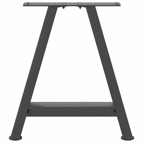 vidaXL Coffee Table Legs A-Shaped 2 pcs Anthracite 50x(42-43) cm Steel