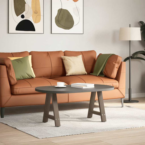 vidaXL Coffee Table Legs A-Shaped 2 pcs 50x(42-43) cm Steel