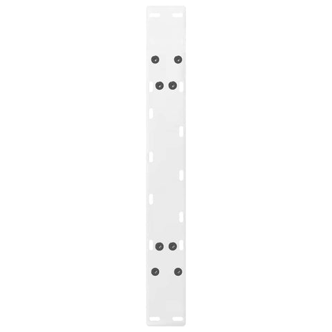 vidaXL Coffee Table Legs A-Shaped 2 pcs White 60x(42-43) cm Steel