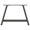vidaXL Coffee Table Legs A-Shaped 2 pcs Anthracite 60x(42-43) cm Steel