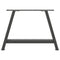 vidaXL Coffee Table Legs A-Shaped 2 pcs Anthracite 70x(42-43) cm Steel