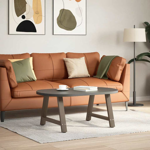 vidaXL Coffee Table Legs A-Shaped 2 pcs 70x(42-43) cm Steel