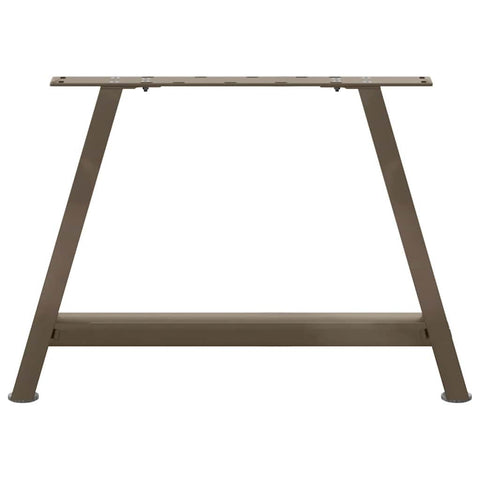 vidaXL Coffee Table Legs A-Shaped 2 pcs 70x(42-43) cm Steel