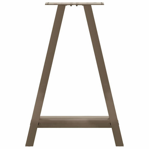 vidaXL Coffee Table Legs A-Shaped 2 pcs 60x(72-73) cm Steel