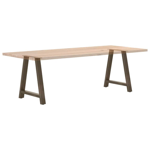 vidaXL Coffee Table Legs A-Shaped 2 pcs 70x(72-73) cm Steel