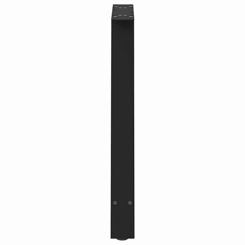 vidaXL Coffee Table Legs A-Shaped 2 pcs Black 80x(72-73) cm Steel