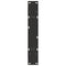 vidaXL Coffee Table Legs A-Shaped 2 pcs Black 80x(72-73) cm Steel