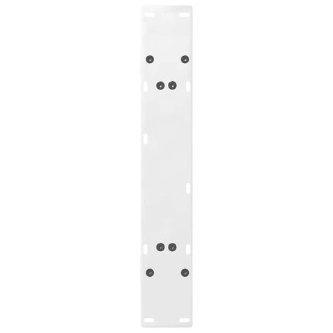 vidaXL Coffee Table Legs A-Shaped 2 pcs White 80x(72-73) cm Steel