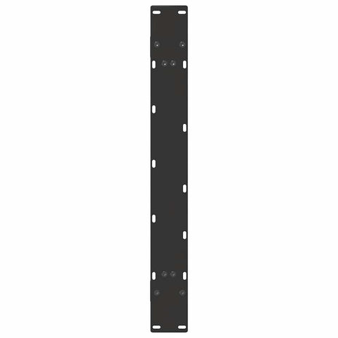 vidaXL Coffee Table Legs A-Shaped 2 pcs Black 90x(72-73) cm Steel
