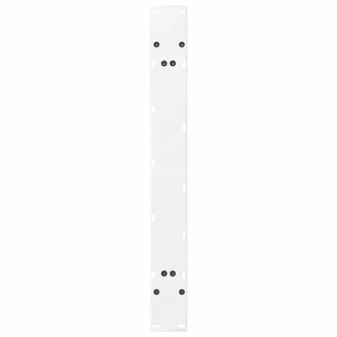 vidaXL Coffee Table Legs A-Shaped 2 pcs White 90x(72-73) cm Steel