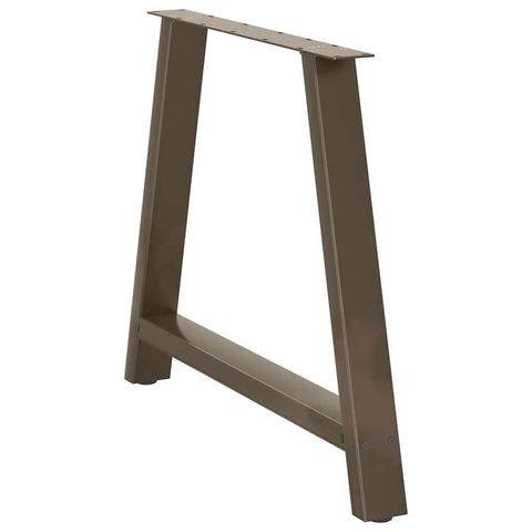 vidaXL Coffee Table Legs A-Shaped 2 pcs 90x(72-73) cm Steel