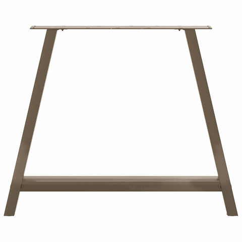 vidaXL Coffee Table Legs A-Shaped 2 pcs 90x(72-73) cm Steel