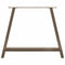 vidaXL Coffee Table Legs A-Shaped 2 pcs 90x(72-73) cm Steel