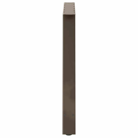 vidaXL Coffee Table Legs A-Shaped 2 pcs 90x(72-73) cm Steel