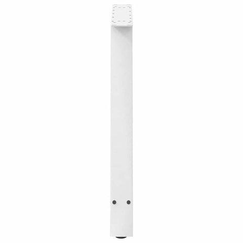vidaXL Coffee Table Legs A-Shaped 2 pcs White 100x(72-73) cm Steel