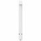 vidaXL Coffee Table Legs A-Shaped 2 pcs White 100x(72-73) cm Steel