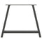 vidaXL Coffee Table Legs A-Shaped 2 pcs Anthracite 100x(72-73) cm Steel