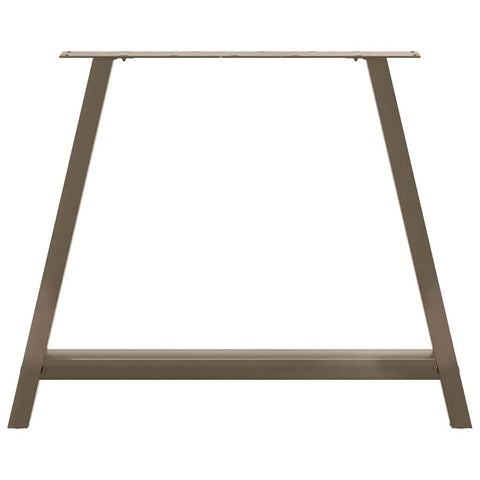 vidaXL Coffee Table Legs A-Shaped 2 pcs 100x(72-73) cm Steel