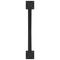 vidaXL Coffee Table Legs X-Shaped 2 pcs Black 70x(30-31) cm Steel