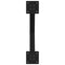 vidaXL Coffee Table Legs X-Shaped 2 pcs Black 50x(42-43) cm Steel