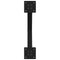 vidaXL Coffee Table Legs X-Shaped 2 pcs Black 60x(42-43) cm Steel