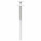 vidaXL Coffee Table Legs X-Shaped 2 pcs White 60x(42-43) cm Steel