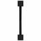 vidaXL Coffee Table Legs X-Shaped 2 pcs Black 70x(42-43) cm Steel