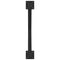 vidaXL Dining Table Legs X-Shaped 2 pcs Black 80x(72-73) cm Steel